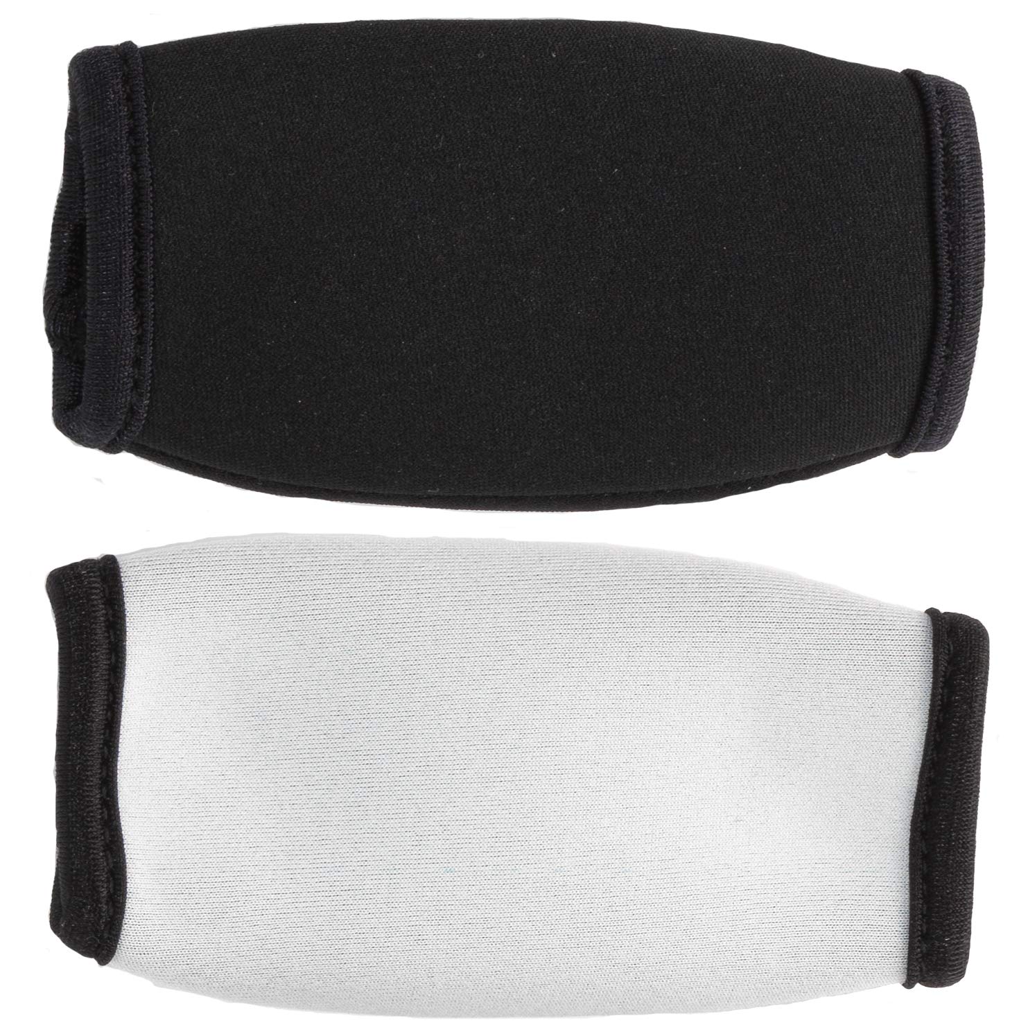 Unique Sports Football Chin Strap Pads, Black And White, One Size Fits All
