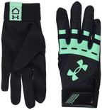 Under Armour Womens Radar Softball Gloves , (002) Black / Antifreeze / Antifreeze , Medium