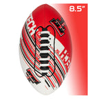 Franklin Sports Texas Tech Raiders Foam Football - Youth Mini Football For Kids - 8.5'' Junior Soft Foam Ball - Spacelace Easy G