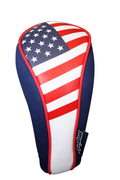 Majek Usa Patriot Golf Hybrid Head Cover Universal U.S.A Neoprene Style Patriotic Headcover