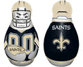 Fremont Die NFL New Orleans Saints Bop Bag Inflatable Tackle Buddy Punching Bag, Standard: 40 Tall, Team Colors