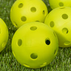 Franklin Sports Plastic Softballs - Mlb - Includes 6 Balls For Batting Practice Or Backyard Baseball Play - Replacement Balls -
