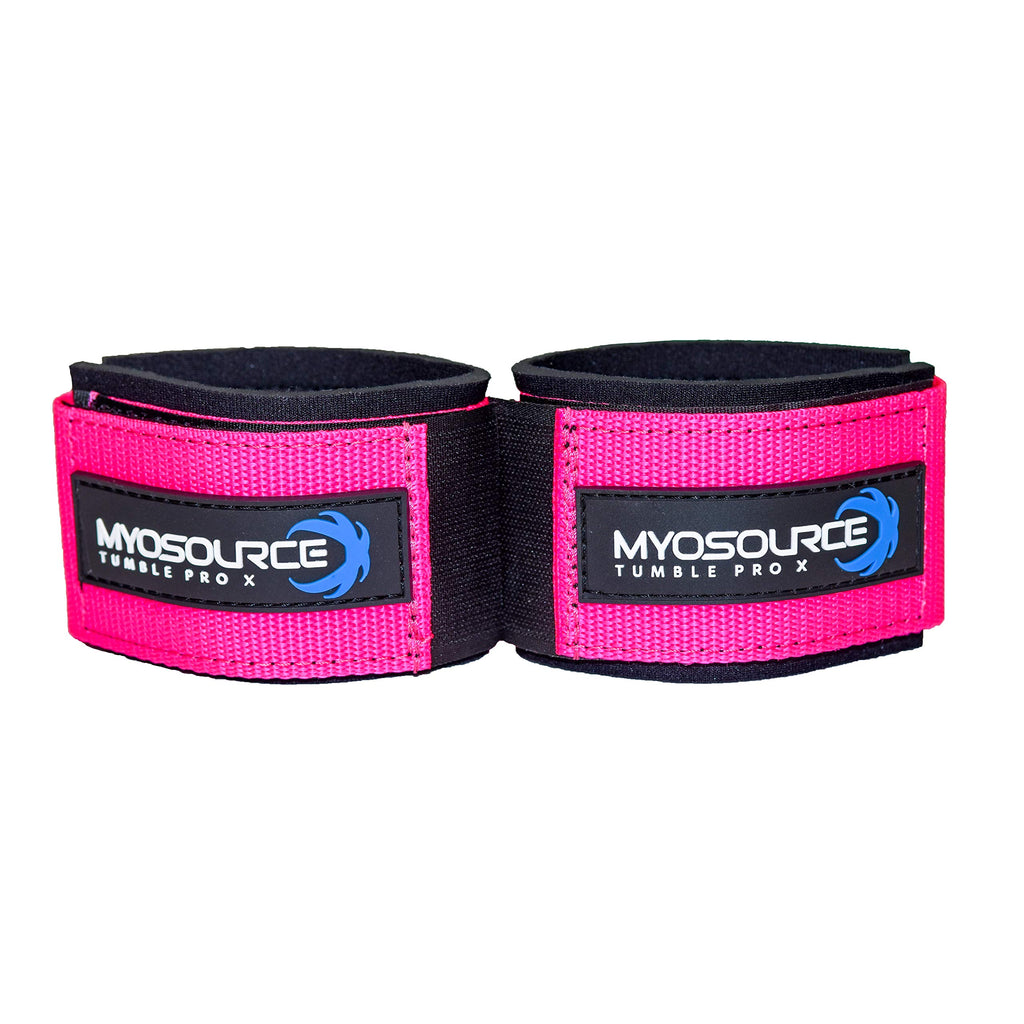 Tumble Pro X Ankle Straps - Cheerleading, Gymnastics Tumble Training Defrogger Keeps Ankles Together During Stunting And Back Tu