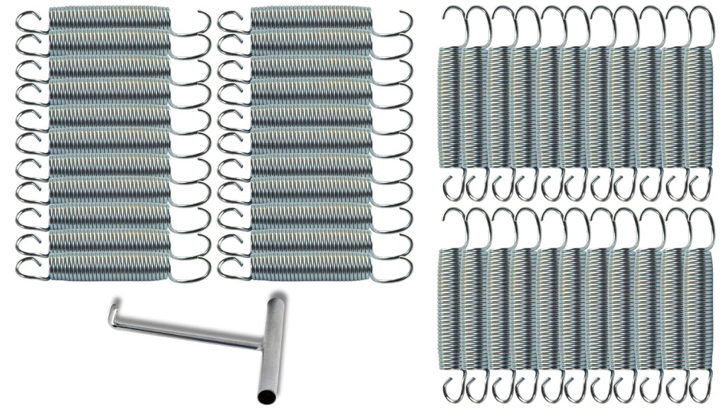Jumpking Heavy Duty Trampoline Springs 3.5 Inch For Trampolines, Stainless Steel Trampoline Replacement Springs Including Spring