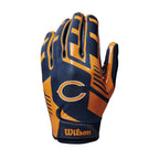 Wilson Nfl Stretch Fit Football Gloves - Youth, Chicago Bears