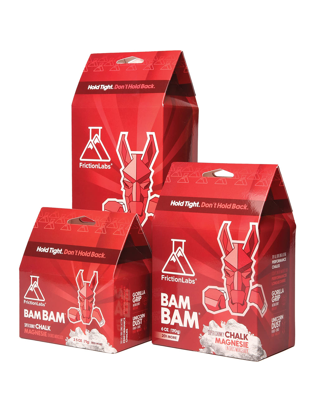 Friction Labs Bam Bam 6Oz - Fine Texture - The New Standard In Chalk For Rock Climbing, Crossfit, And Powerlifting, Now With 100