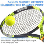 Nvaav 1/2    100 Inch - 2 Gramper Inch Lead Tape For Tennis Racquet Golf Club Pickleball Paddles, Head Lead Weighted Tape Strips