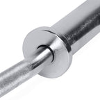 Cap Barbell Olympic Ez Curl Bar, Chrome (New Version), 47-Inch (Obis-47)