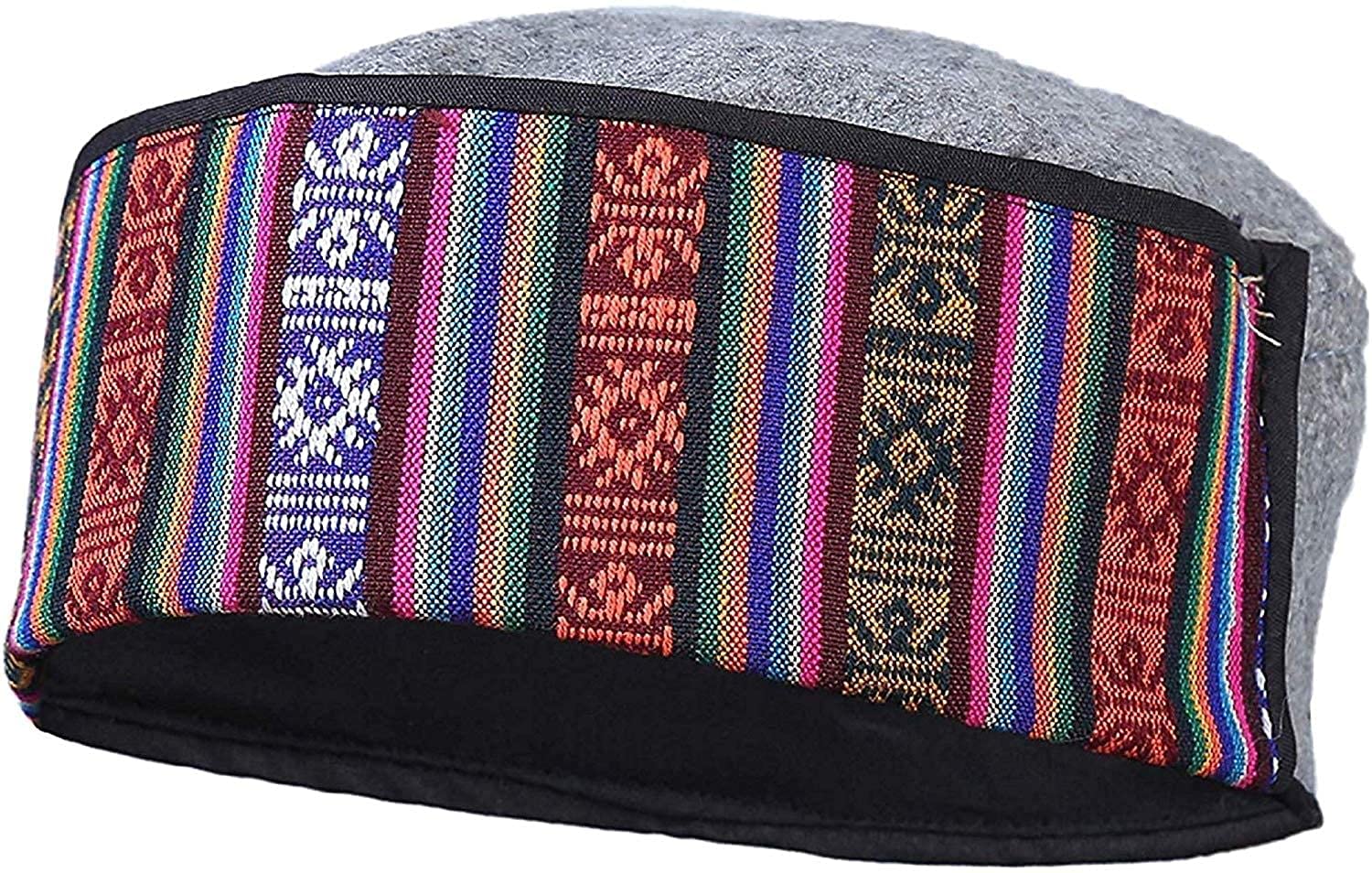 Zacharias BoyS Himachali Cap (H01_Multicolor_Pack Of 1)