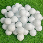 Kofull Golf Practice Balls, Hollow Golf Plastic Balls For Indoor Training -Pack Of 50 Pcs (White)