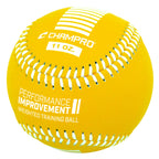 Champro Basic Weighted Training Baseball (Blue/Yellow/Black, 9-Inch)