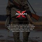 Avian X Topflight Blue-Winged Teal Decoys, Realistic Floating Duck Decoys For Hunting, Weight-Forward Swim Keel, Set Of 6, Multi