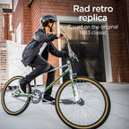 Schwinn Predator Team 24 Freestyle BMX Bike, Throwback 1983 Design, Single-Speed Drivetrain, Hi-Ten Steel Frame, Rattrap Pedals,