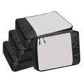 Gomajo Packing Cubes Travel Pouch Bag Suitcase Luggage Organiser For Men Women (Black)