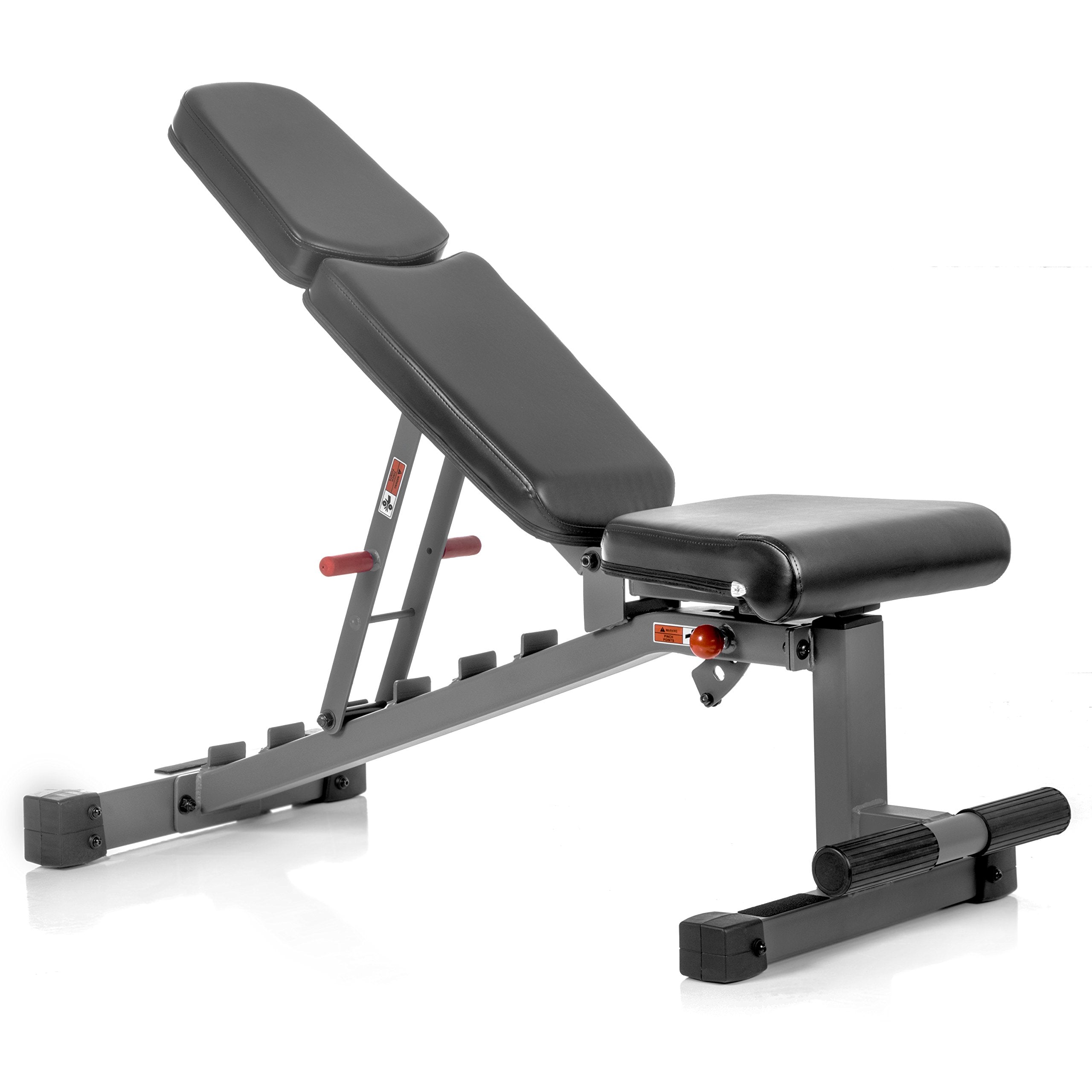 Xmark'S Two Tier Heavy Duty Steel Dumbbell Rack, 380 Lbs. Of Xmark'S Superior Rubber Coated Hex Dumbbells And Adjustable Weight