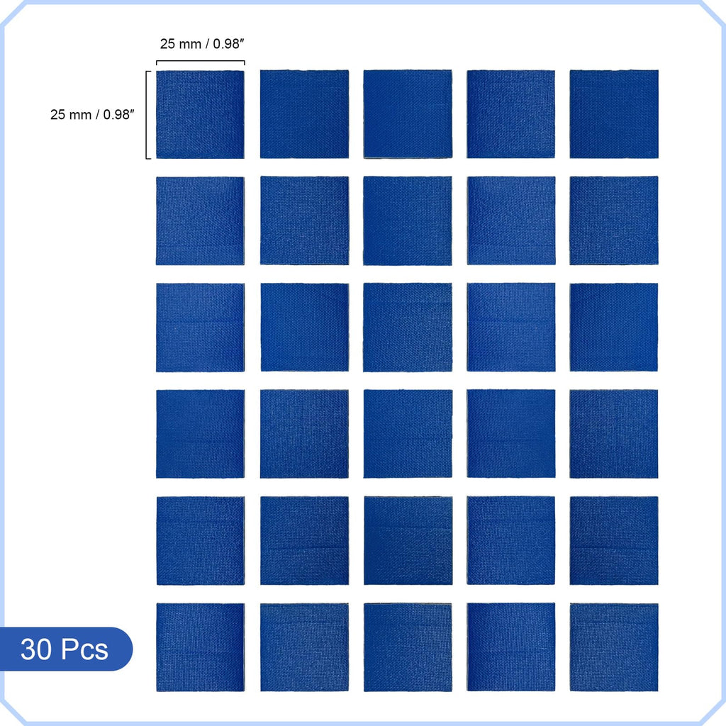 Pax 30Pcs 25X25Mm Classic Nature Rubber Patches, Nature Rubber Sheet, Suitable For Tubeless Bikes, Bicycles, Motorcycles, Scoote