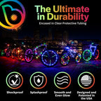 Bike Wheel Lights by Brightz WheelBrightz LED Burning Man Bike Lights Bicycle Accessories Spoke Decorations for The Playa - Be S