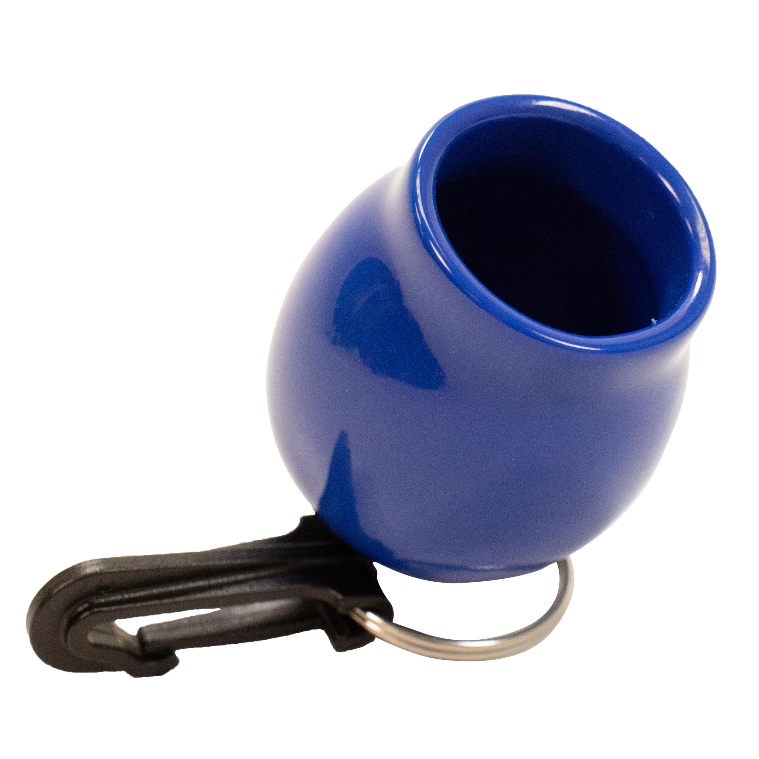 Scuba Choice Scuba Diving Skum-Ball Regulator Mouthpiece Cover With Clip, Blue