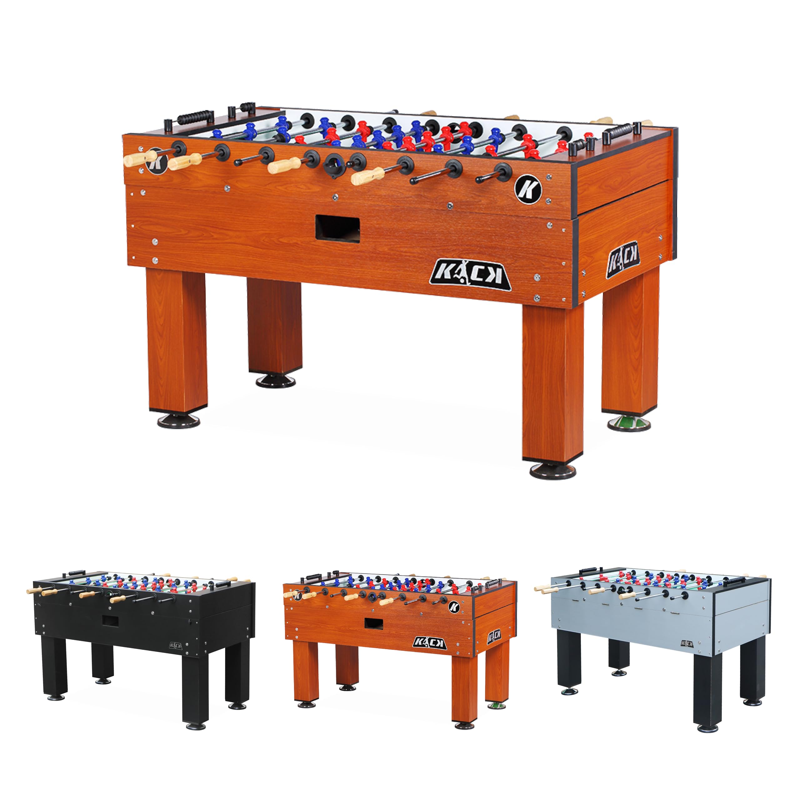 Kick Titan 55'' Tournament Foosball Table (Brown)