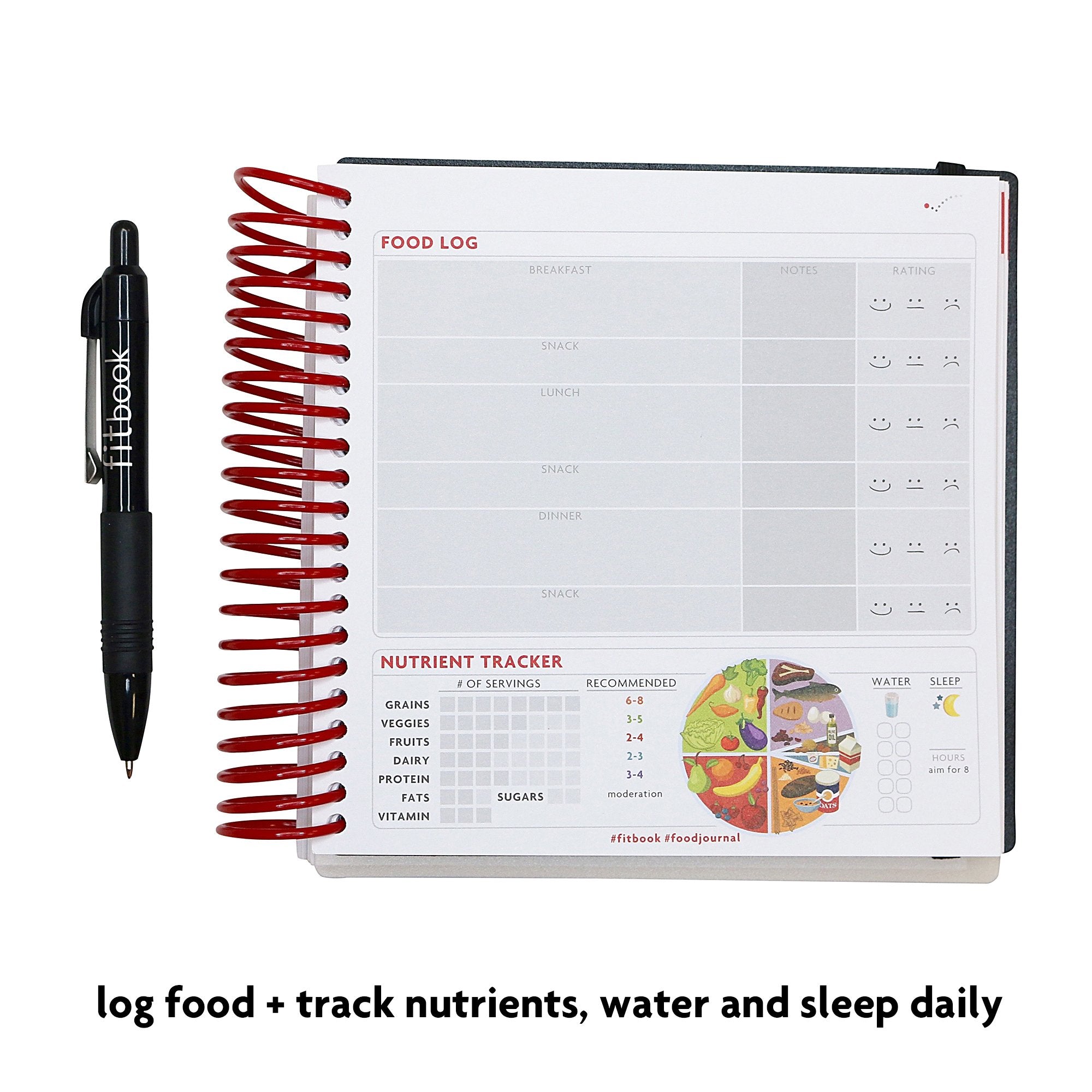 2020 Fitlosophy Fitbook: Fitness Journal And Planner For Workouts, Weight Loss And Exercise, White Single (12-Week)