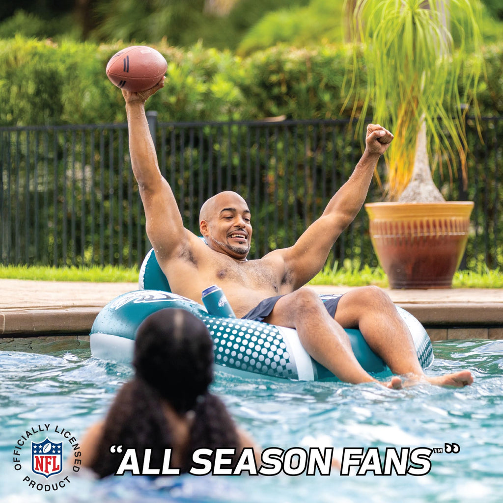 BigMouth Philadelphia Eagles 42    Inflatable Pool Floats Officially Licensed NFL Fan Gear Merchandise Back Support Inner Tube f