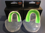 Oral Mart White/Green Youth Mouth Guard For Kids - Youth Mouthguard For Karate, Flag Football, Martial Arts, Taekwondo, Boxing,