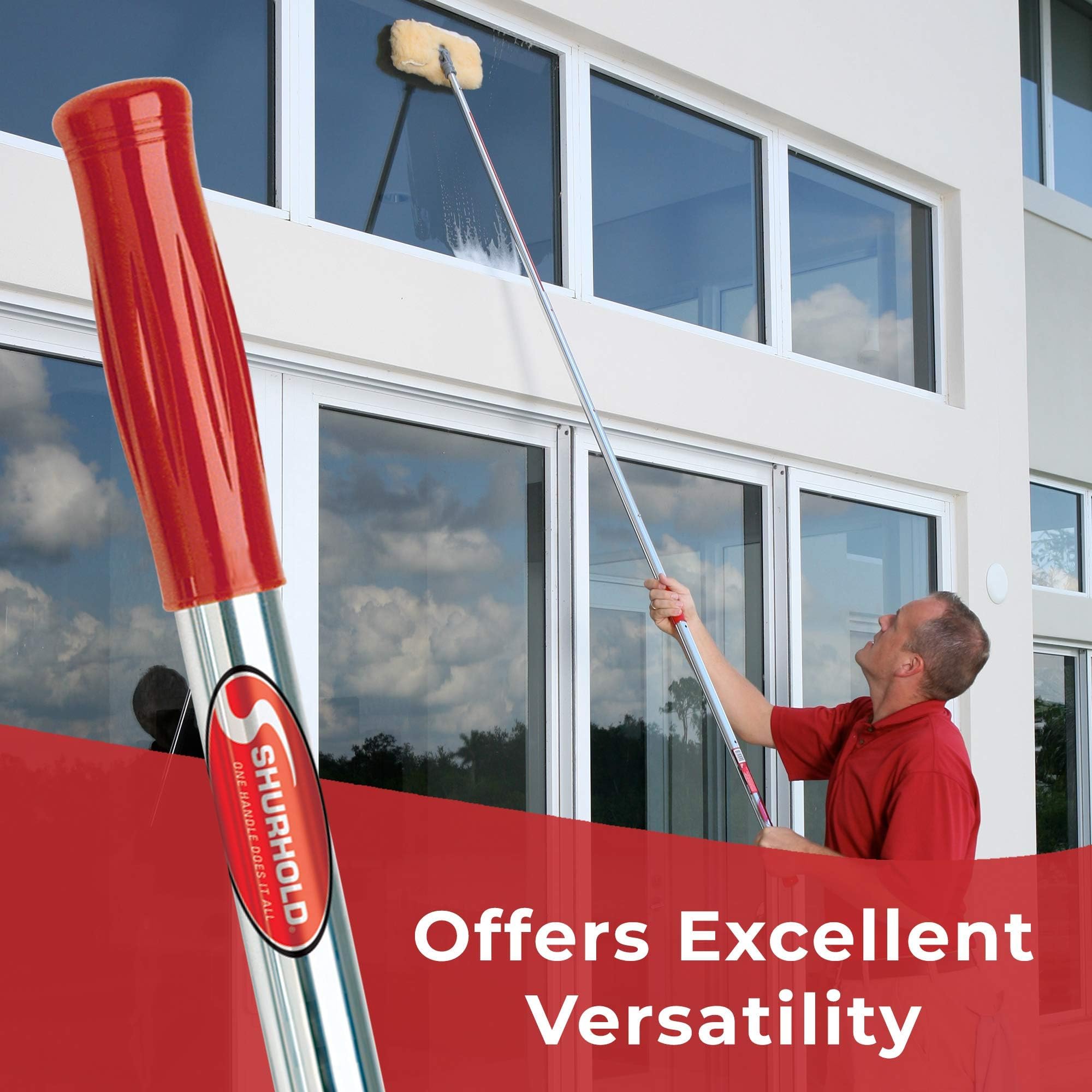 Shurhold 833 6' Telescoping Extension Handle With 40''-72'' Locking Length