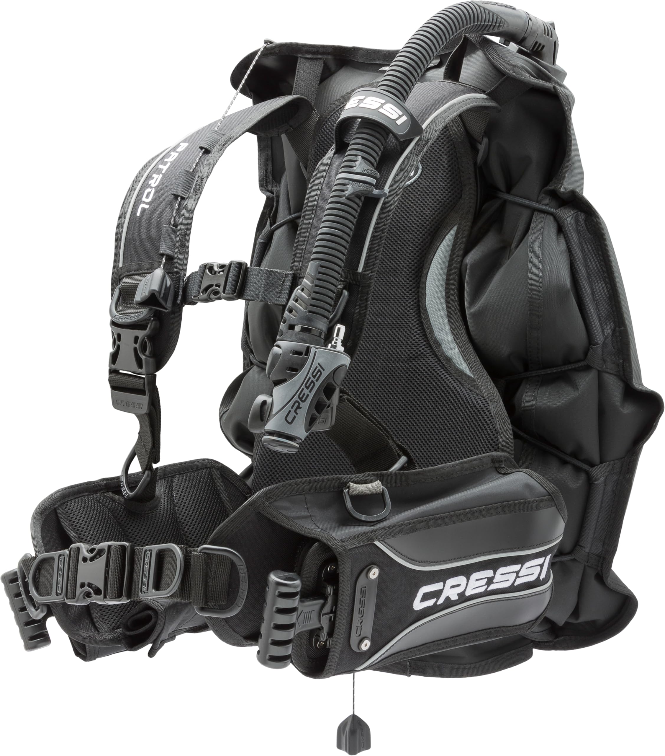 Cressi Travel-Friendly Light Back Inflation Bcd For Scuba Diving  Patrol: Designed In Italy