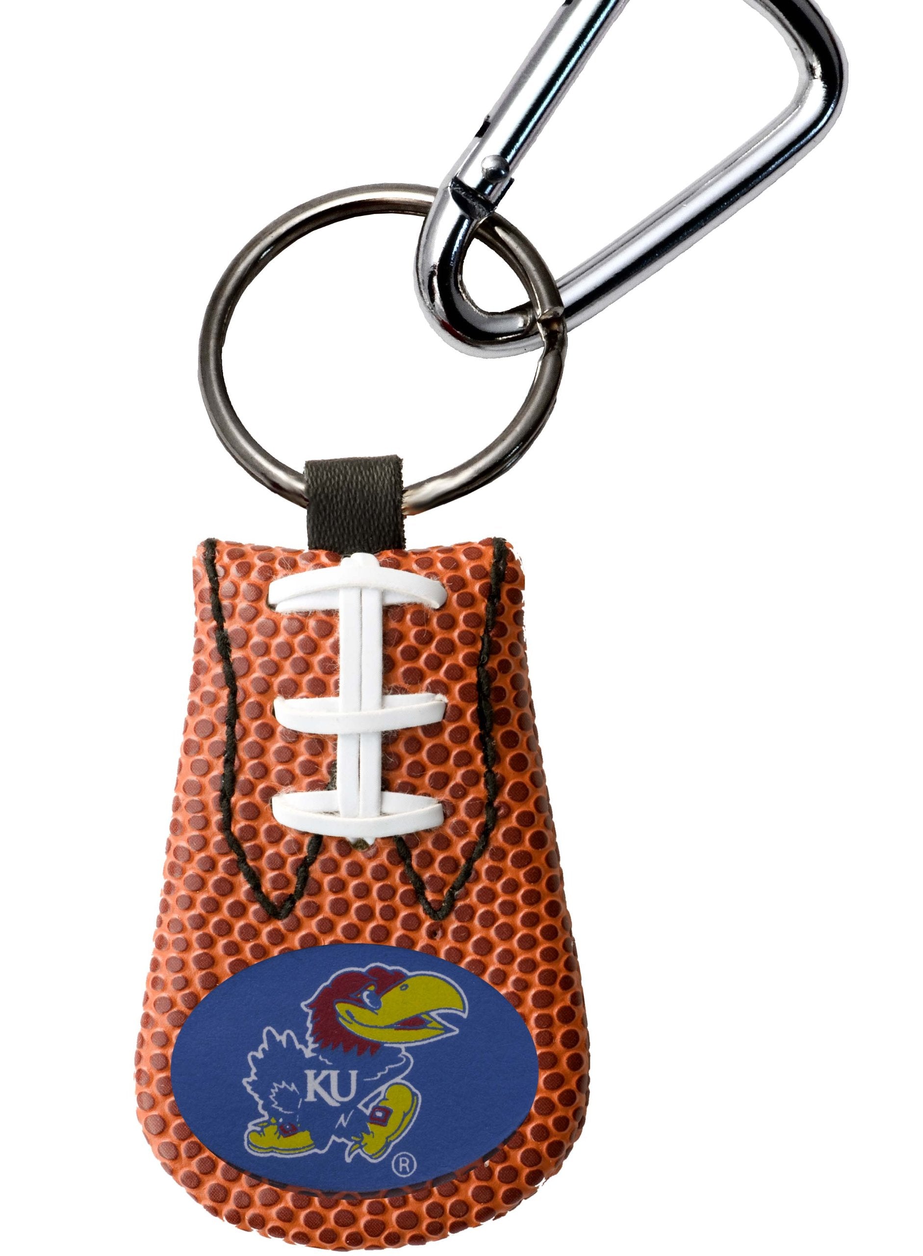 Ncaa Kansas Jayhawks Classic Football Keychain