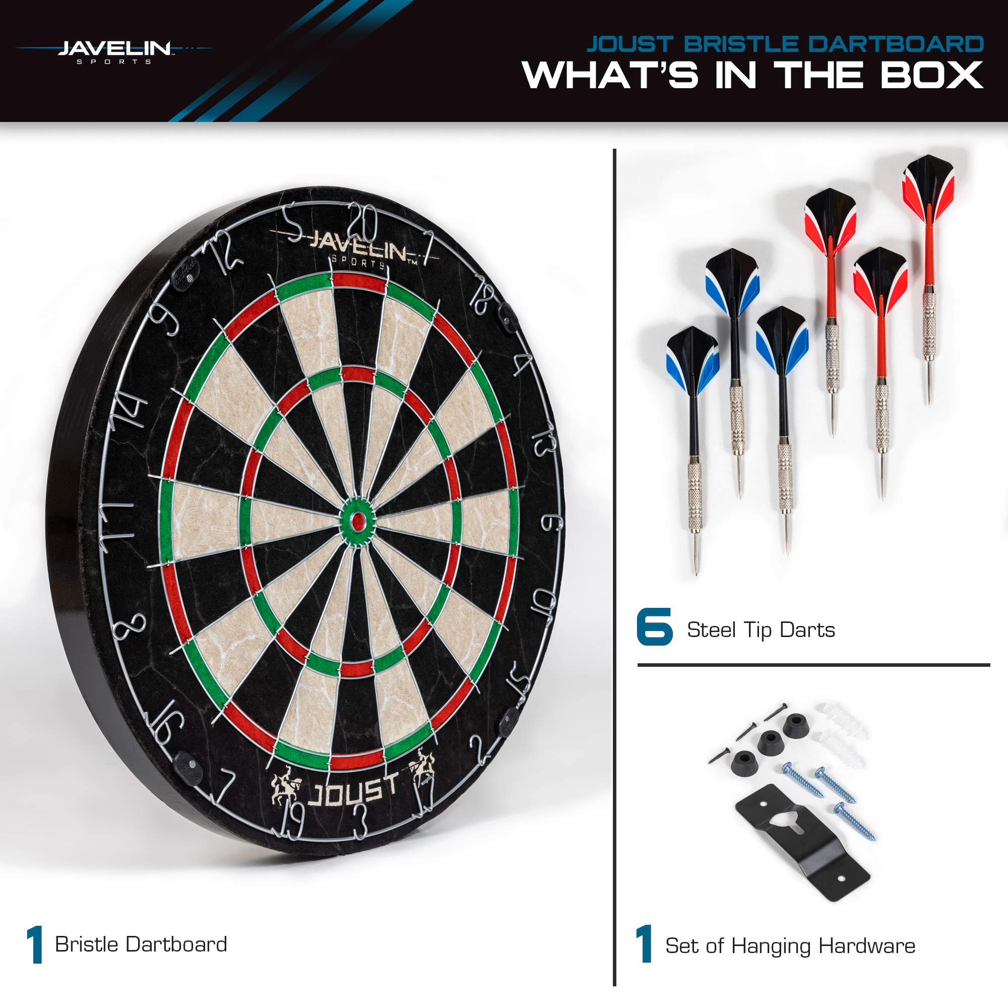 Eastpoint Sports Joust Bristle Dartboard