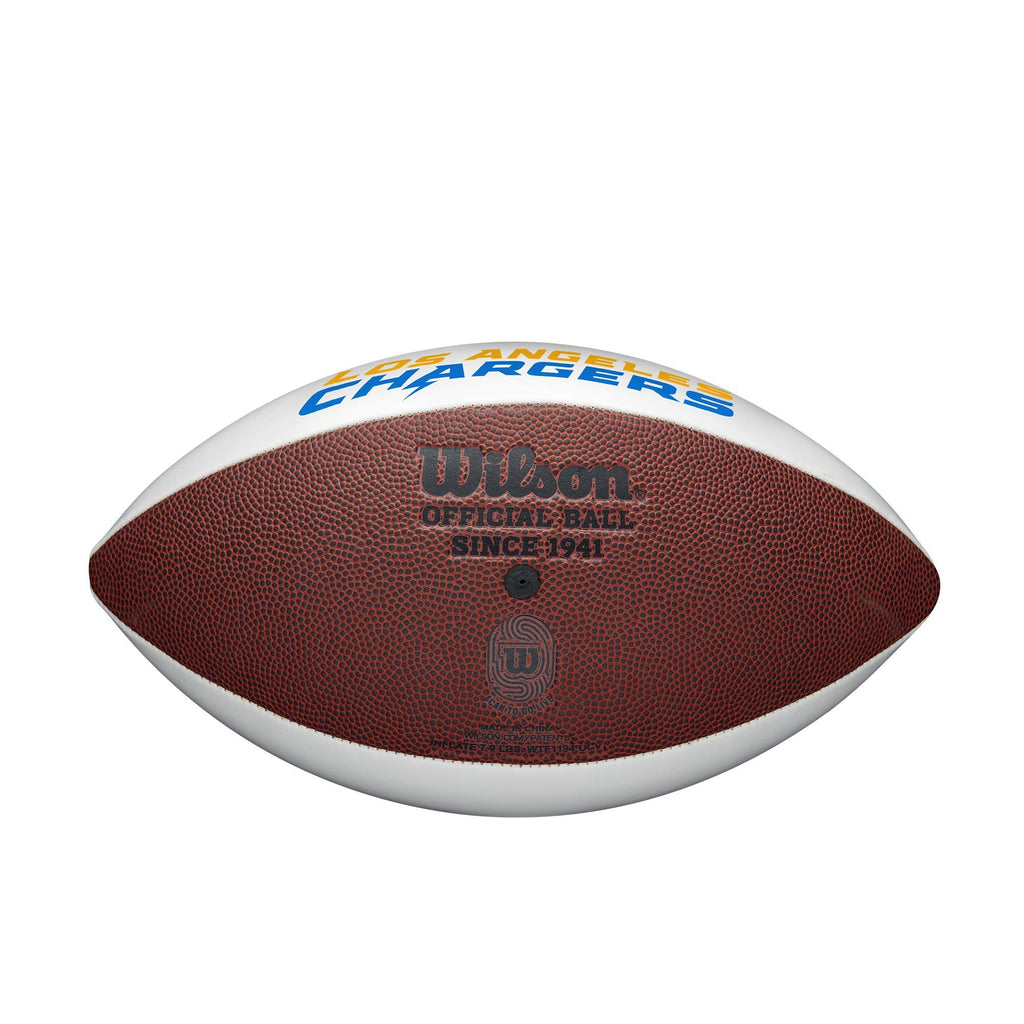 Wilson Nfl Live Team Autograph Football-Los Angeles Chargers