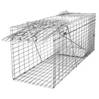 Szhlux 32'' Live Animal Cage Trap, Heavy Duty Folding Raccoon Traps, Humane Cat Trap For Stray Cats, Raccoons, Squirrel, Skunk, 