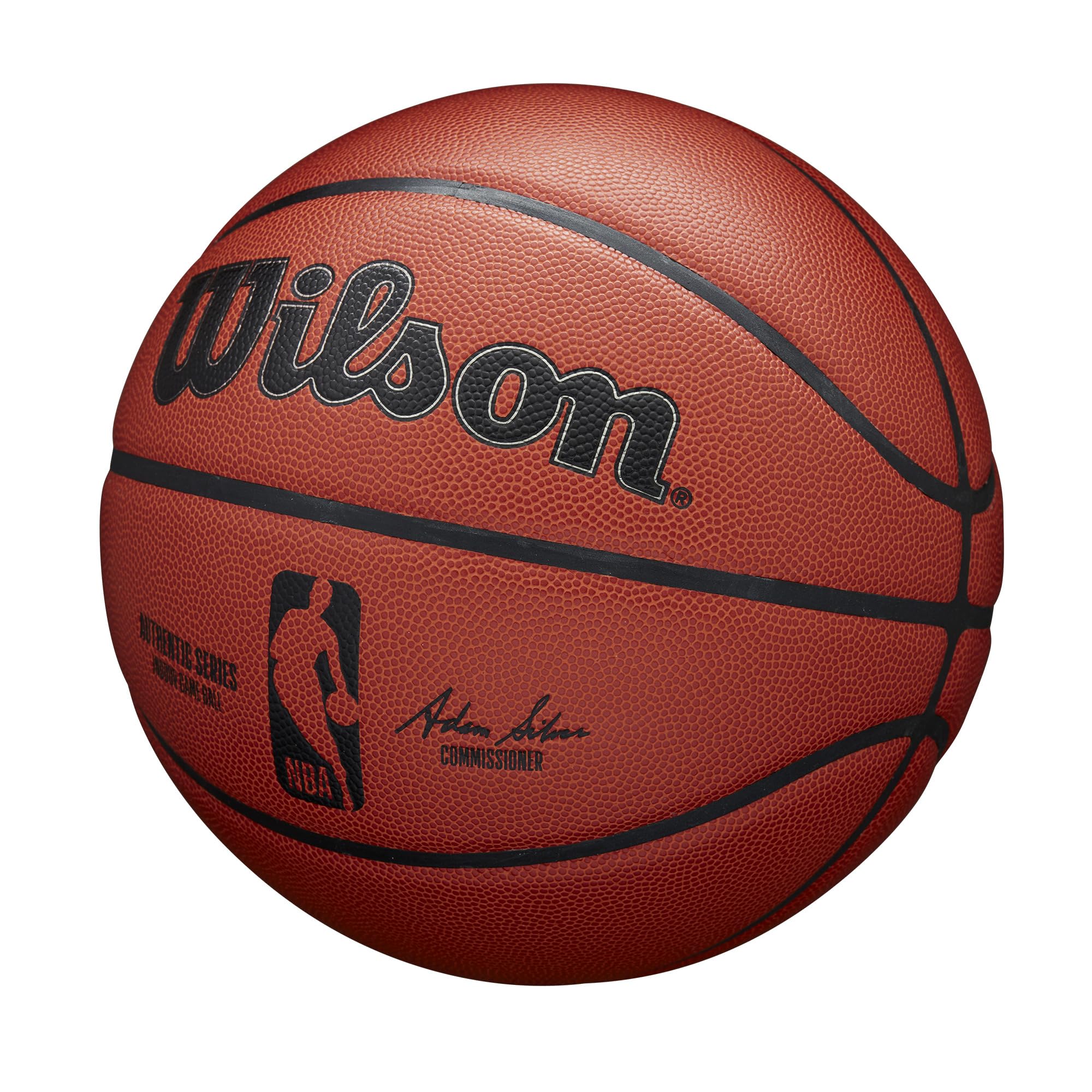 Wilson Nba Authentic Indoor Competition Basketball - Brown, Size 6-28.5''