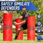 GoSports XTRAMAN Blocker Pop-Up Defenders 3 Pack - Regular Size Multi-Sport Blocking Dummy - Training Equipment for Basketball,