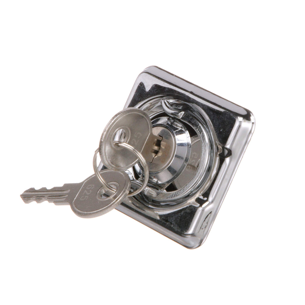 Seachoice Locking Lifting Ring, Stamped 304 Stainless Steel, Includes 2 Keys, One Size, Polished