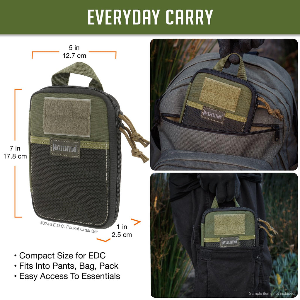 Maxpedition E.D.C. Pocket Organizer (OD Green)