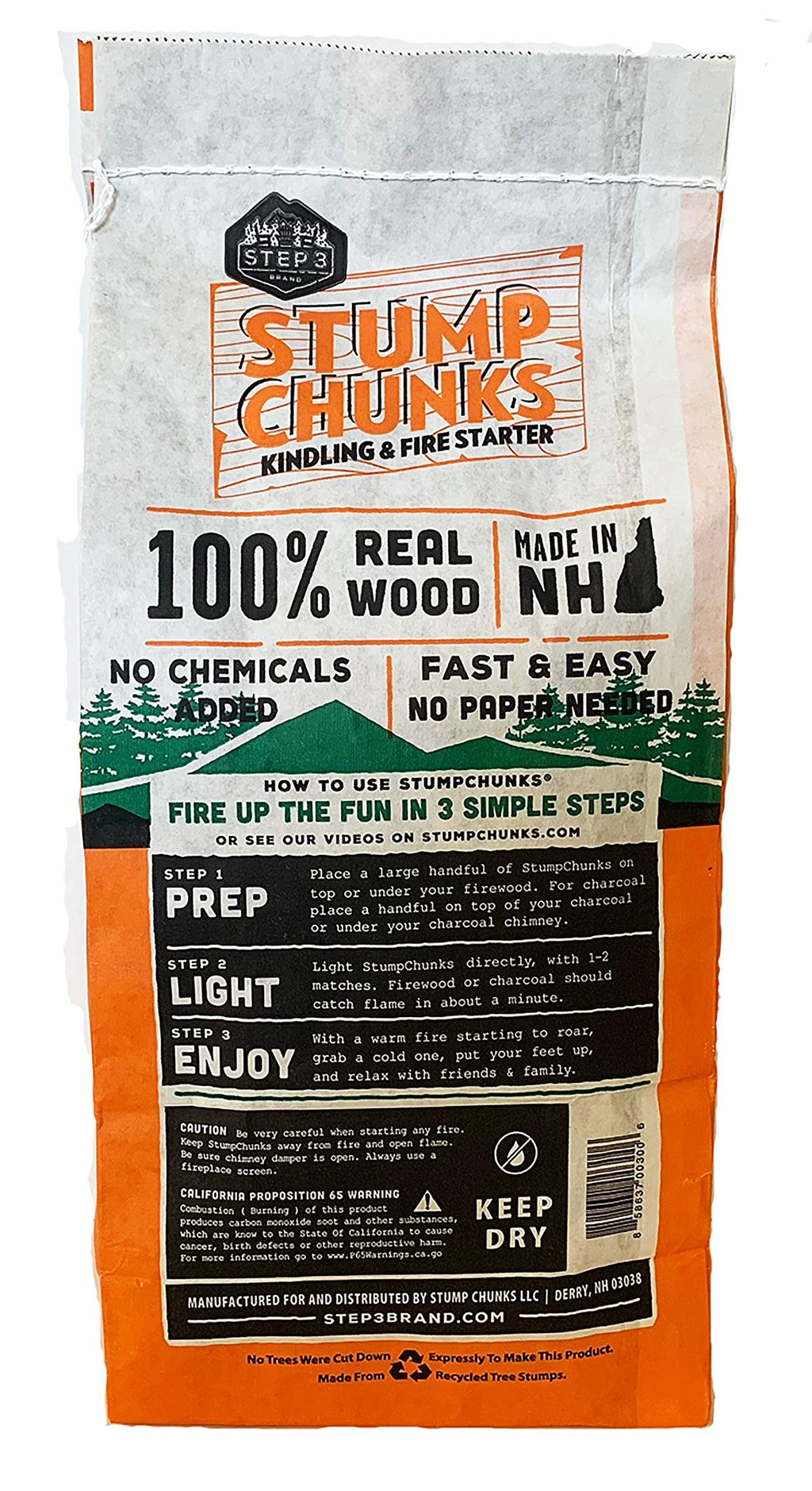 Stump Chunks .3 Cu Feet Medium Bag