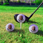 With Love From Julie 3 Pack Golf Balls Funny Novelty Golfers Gift - Help I'M Lost - Funny Photo For Men Boyfriend Husband Grandp