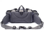 Viscne Outdoor Fanny Pack Hiking Fishing Waist Bag 2 Water Bottle Holder Lumbar Pack