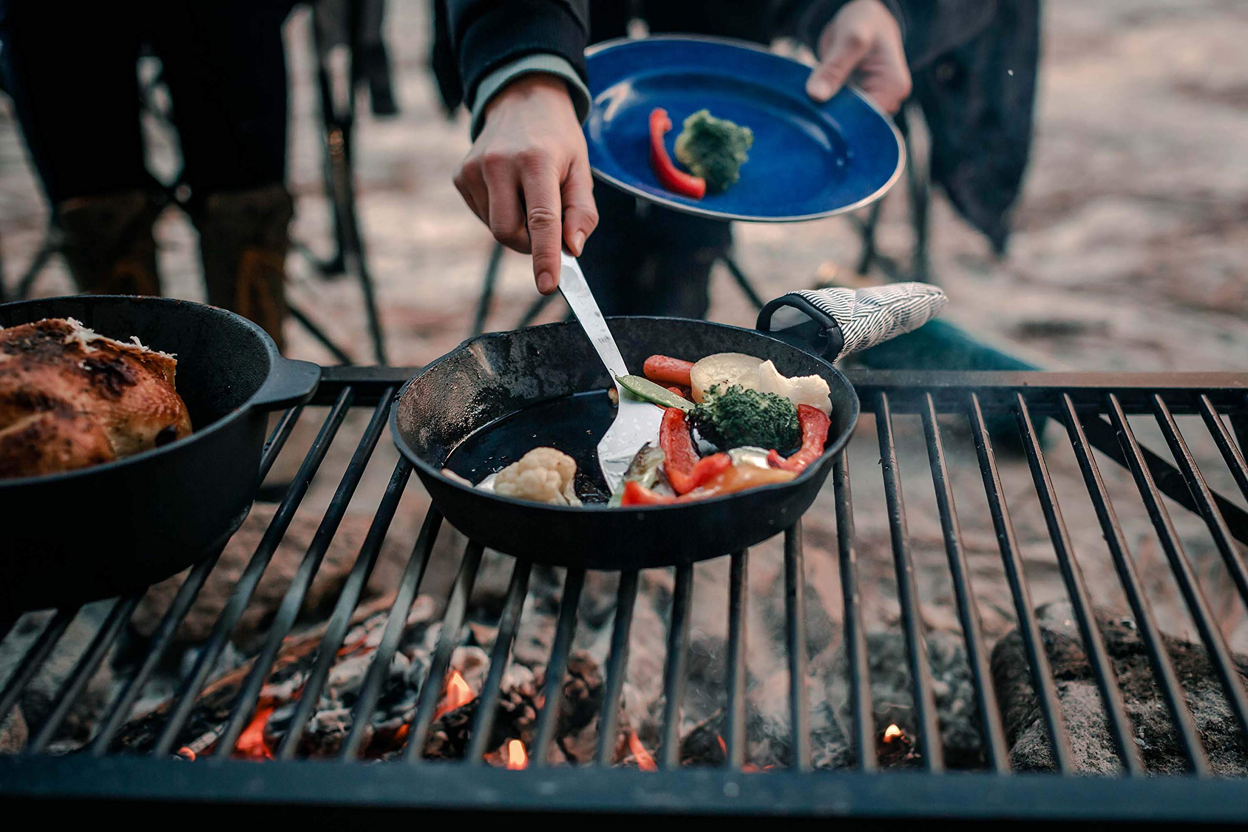 Stansport Pre-Seasoned Cast Iron Skillet