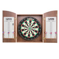 Unicorn Oxford Dartboard Cabinet Set - Official Size Bristle Board - Rotatable Metal Number Ring - Self-Healing Sisal Board - Ro