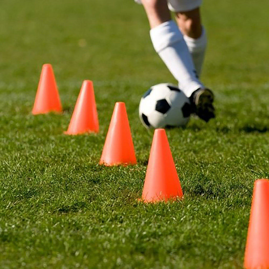 Novelty Place Multipurpose Training Cones (Set Of 12), Soft & Durable Traffic Cone For Safety, Agility, Soccer, Football & Other