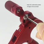 Noxdyn Archery Compound Bow Release 360 Rotatable Thumb Release For Hunting Accessories (Red)