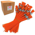 ACE Supply Orange Marking Whiskers - 1000 Pack - Durable Marking Whisker Set - Use Survey Whiskers As Survey Stakes, Constructio