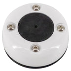 Seaview | Round Cable Gland | Marine Grade Waterproof Cable Pass Through Cable Seal | Cg30Sw - White Powder Coated Stainless Ste