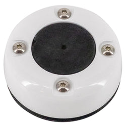 Seaview | Round Cable Gland | Marine Grade Waterproof Cable Pass Through Cable Seal | Cg30Sw - White Powder Coated Stainless Ste
