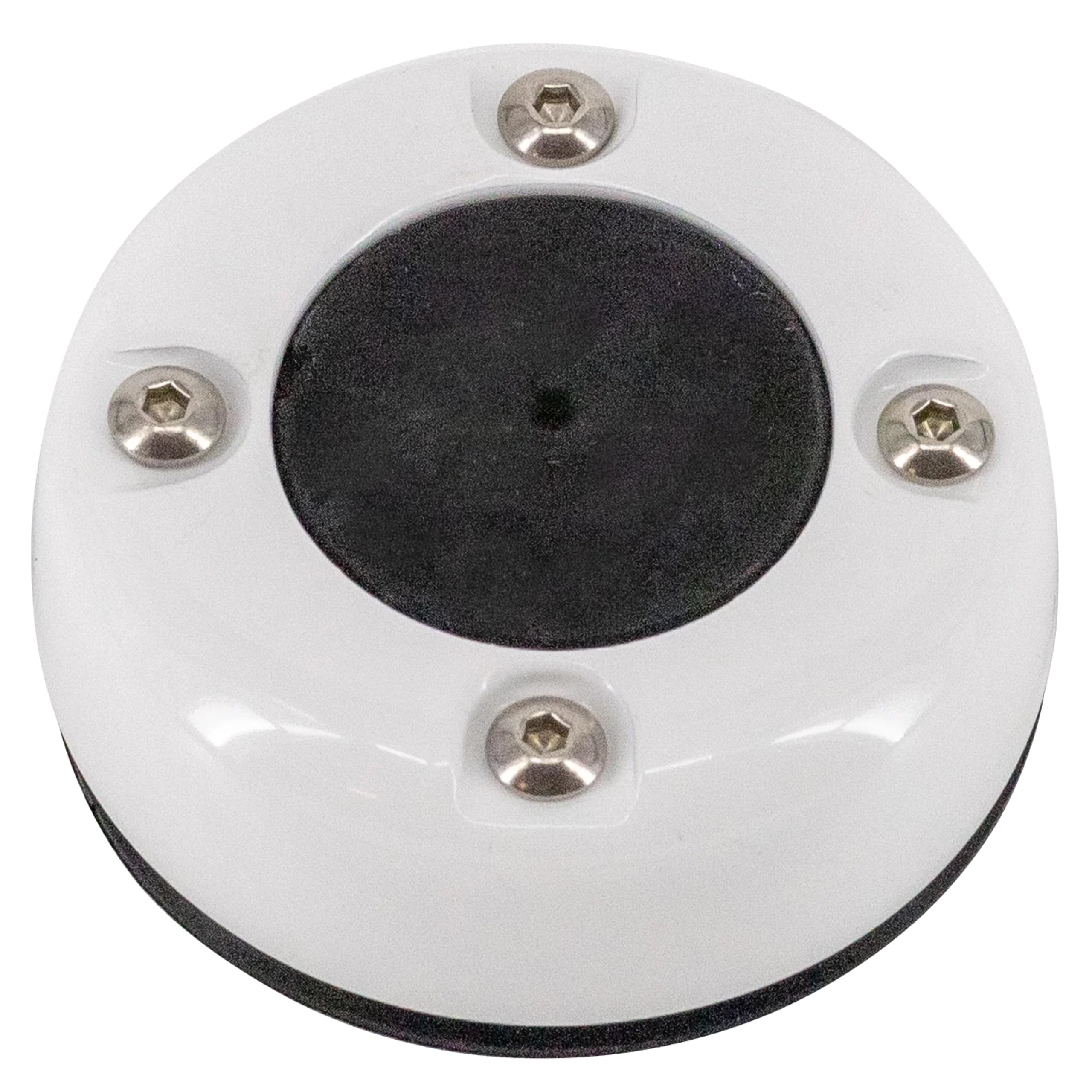 Seaview | Round Cable Gland | Marine Grade Waterproof Cable Pass Through Cable Seal | Cg30Sw - White Powder Coated Stainless Ste
