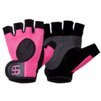 Shred & Tone Callasus Prevention Exercise Gloves, Pink, Medium