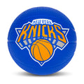 Franklin Sports Nba New York Knicks Mini Foam Basketball - Kids 5.5'' Inch Toy Basketball For Over The Door + Mini Indoor Hoops