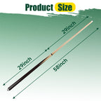 Hmqq Pool Cue Stick (58'' Billiards Cue Stick Set Of 4,Weight 20 Oz)